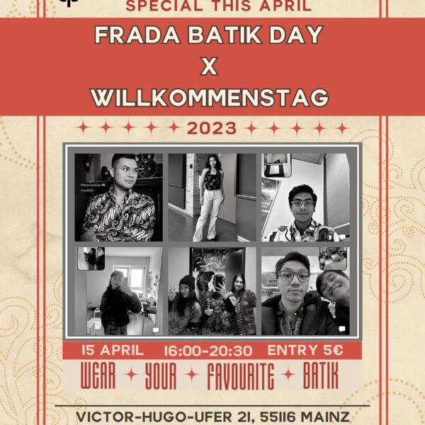 Frada Batik Day x Willkommenstag